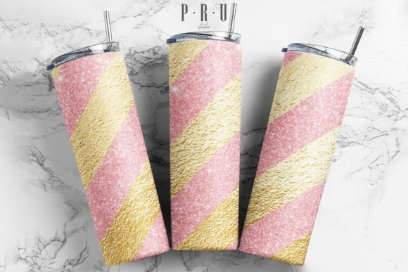 20oz Skinny Tumbler Sweet Candy Cane PNG