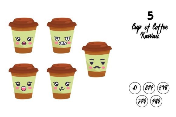 Cup of Coffee Kawaii