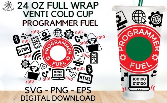 Programmer Fuel Wrap Venti Cold Cup