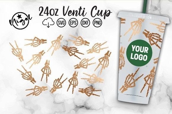 Skeleton Hands Cold Cup