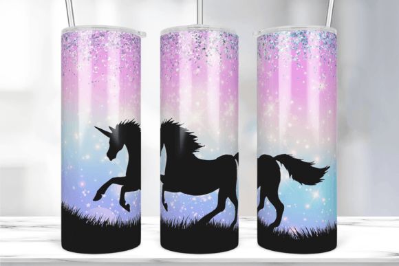 Unicorn Tumbler Wrap Sublimation